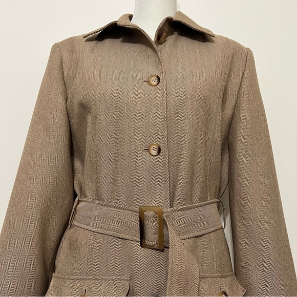 Larry Levine Classics Vintage Trench Coat - Picture 2 of 9